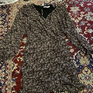 Lush floral mini dress